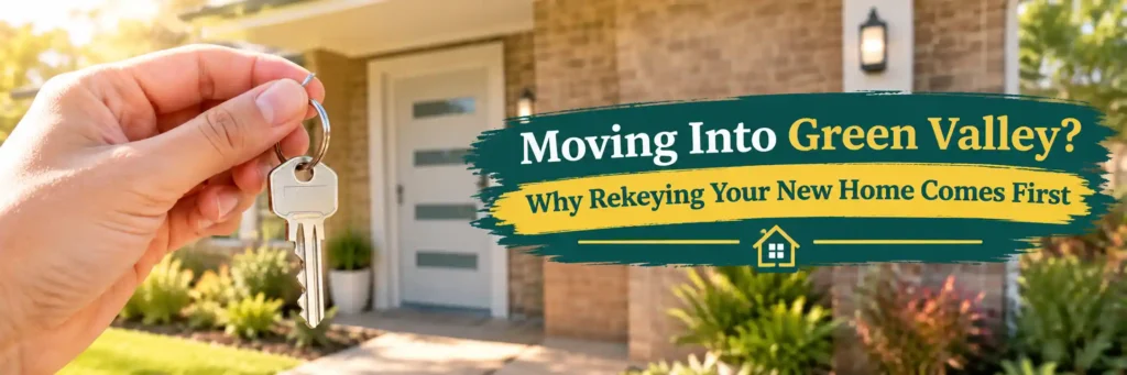 Rekeying a new home after moving to Green Valley