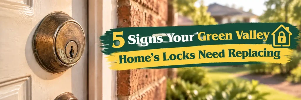 5 signs your Green Valley home locks need replacing